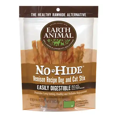 Earth Animal Dog Treats Vensn Stix 10pk