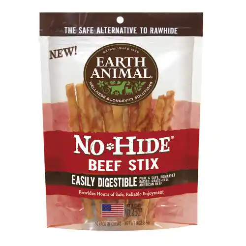 Earth Animal Dog Treats Bf Stix 10pk