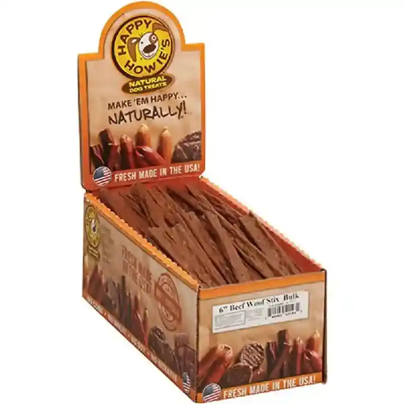 Happy Howie's Woof Stix Beef 6"