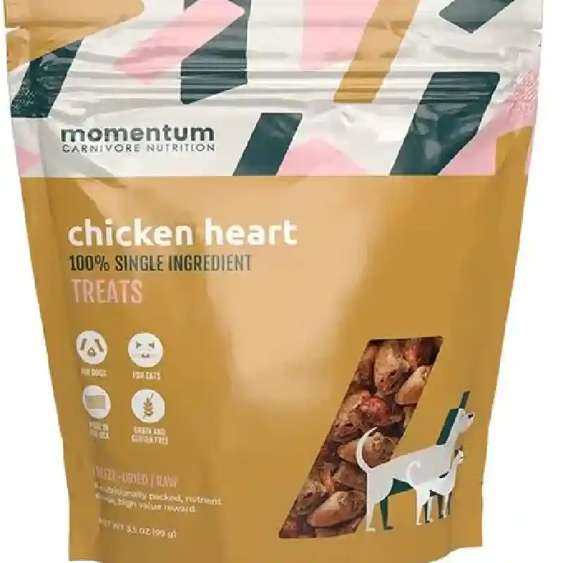 Momentum Carnivore Crunch CknHeart 4-oz