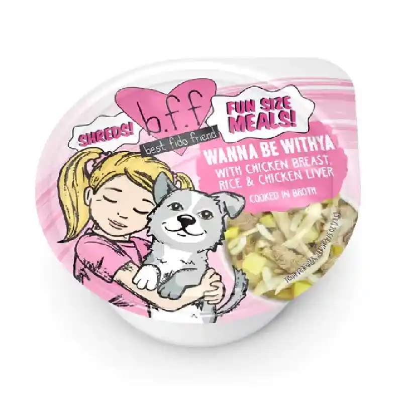 BFF Cup Chicken Rice Liver Wanna Be Withya 2.7-oz