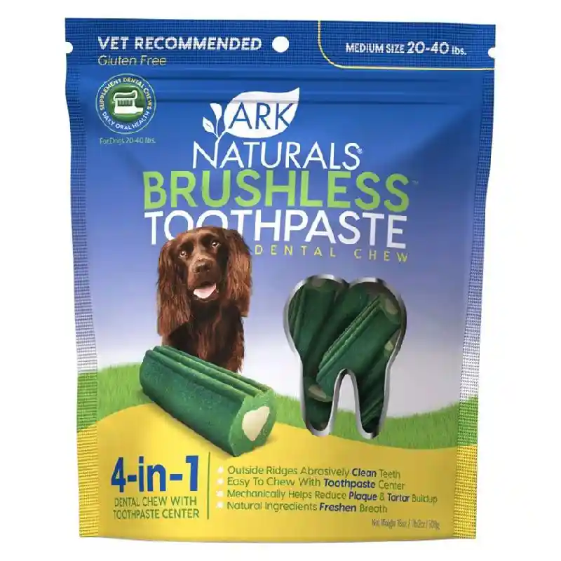 Ark Nats Breath-Less Brshless Chw MEDIUM 18OZ