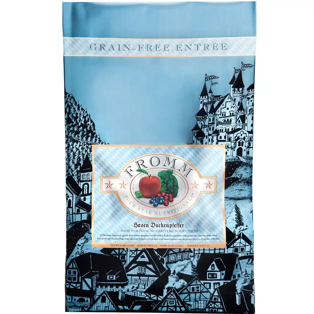 Fromm 4-Star Dog Food Rbt/Duck 26#