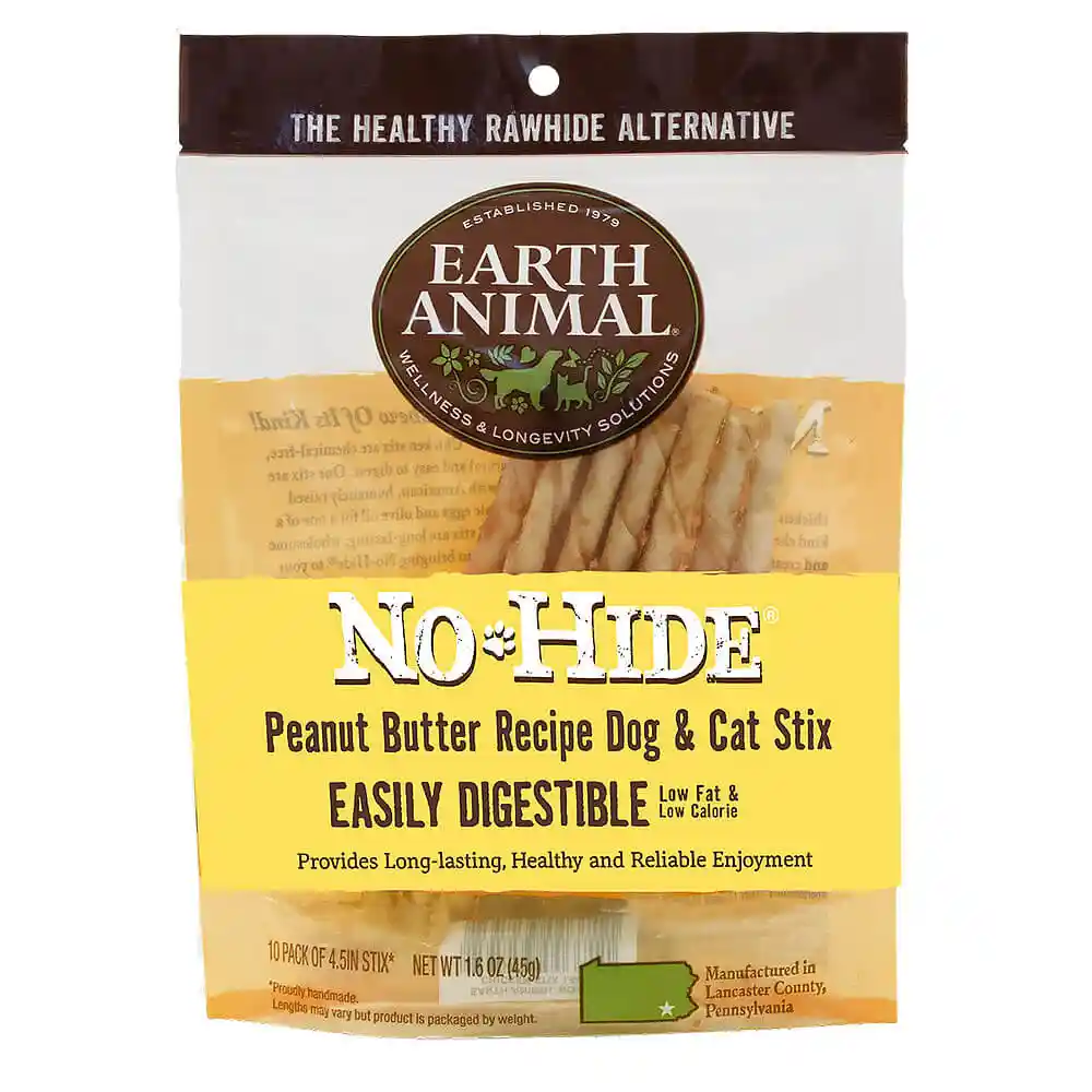 Earth Animal No Hide PB Stix 10pk