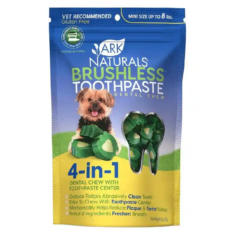 Ark Nats Breath-Less Brshless Chw Mini - 4-oz