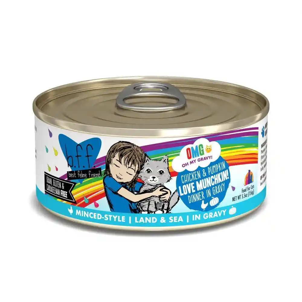 BFF OMG Can Chicken & Pumpkin Love Munchkin 2.8-oz
