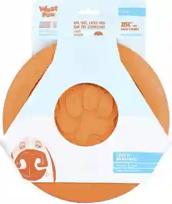 West Paw Design Zisc Tangerine Mini 6.5"
