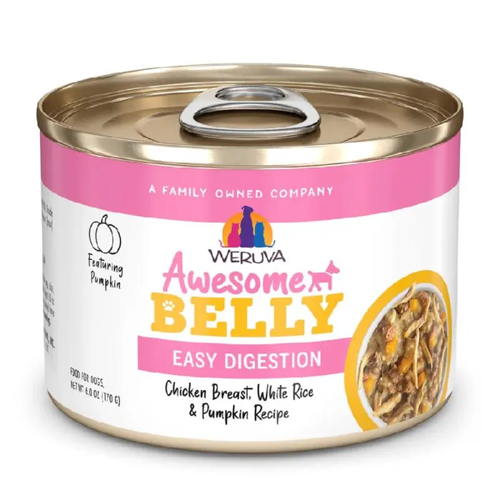 Weruva Dog Awesome Belly Chicken & Pumpkin 6-oz