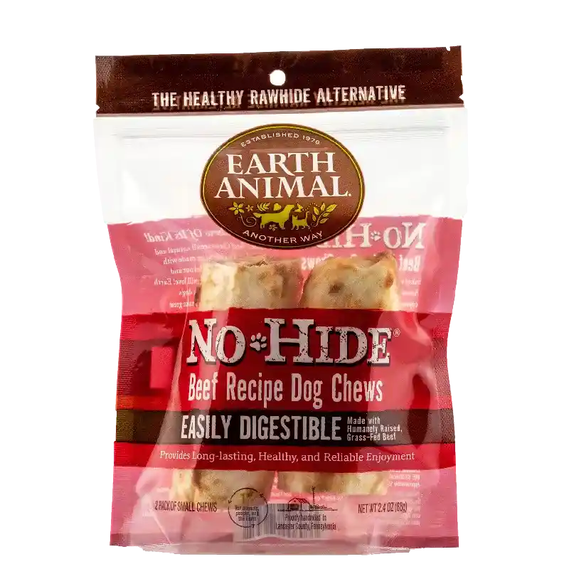 Earth Animal No Hide Beef 4" 2pk