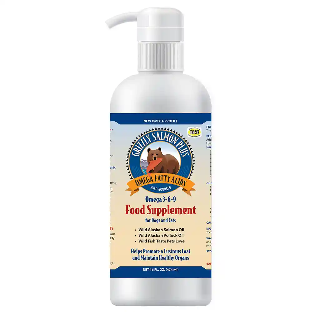 Grizzly Slmn Oil 16-oz