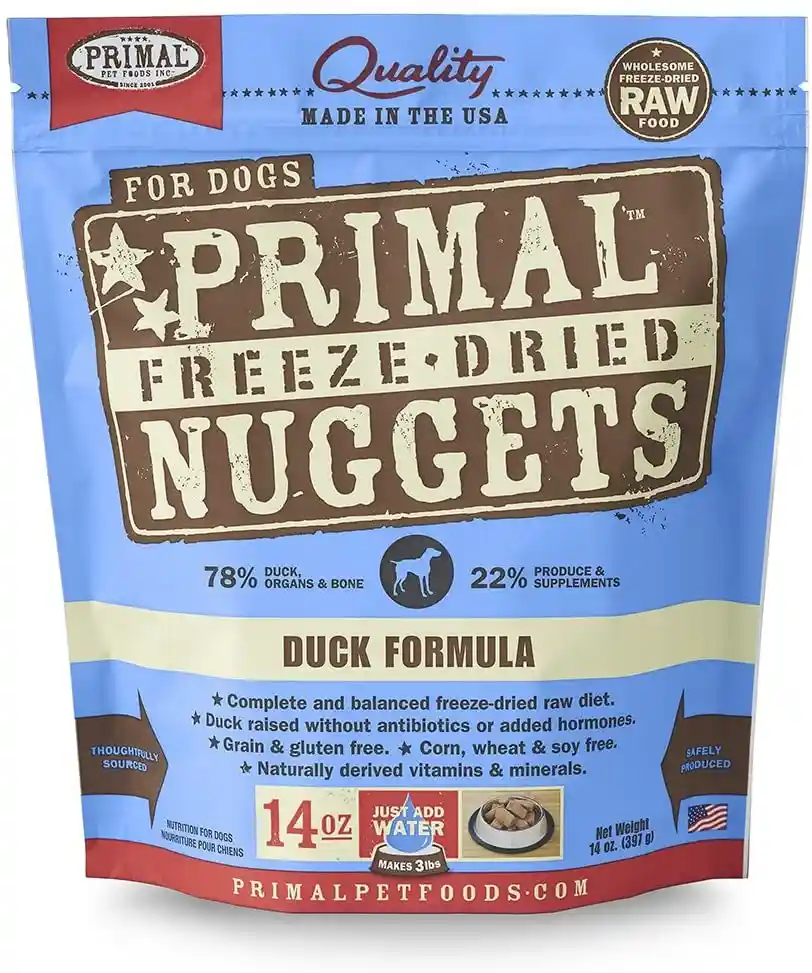 Primal FD Dog Food Duck 14-oz