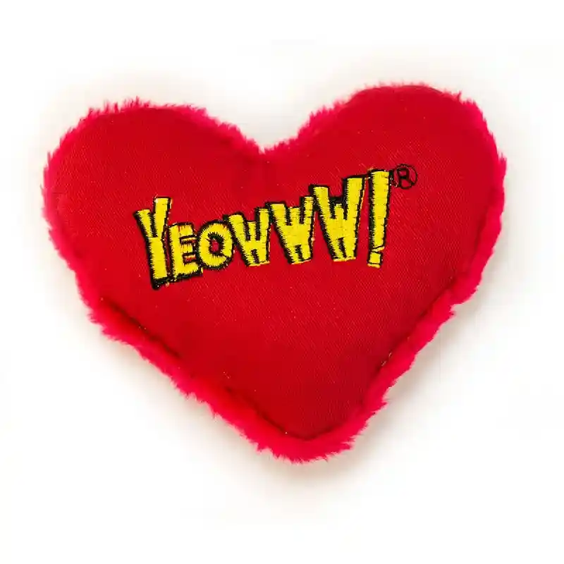 Yeowww! Hearrrt Attack Catnip Happy Kitty