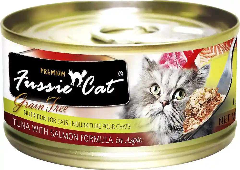 Fussie Cat Premium Food Tuna/Slmn 2.82-oz