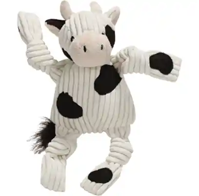 Huggle Hounds Dottie Cow Knottie Small