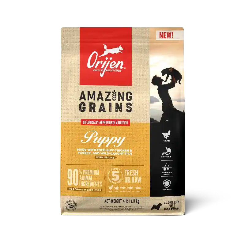Orijen Puppy Amazing Grains 4#