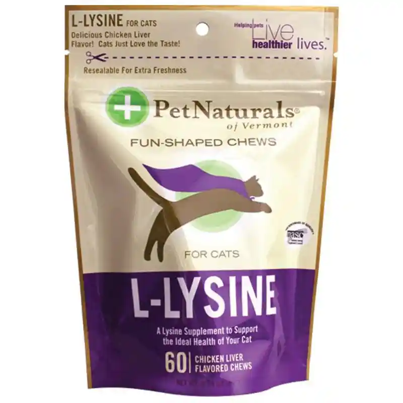 Pet Nats Cat Soft Chews L-Lysine 60-ct