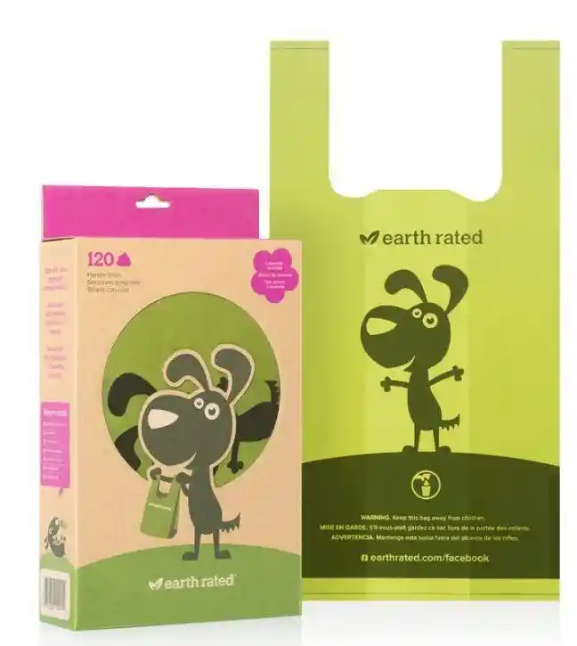 Earth Rated Handle Poop Bags - Lavender 120-ct