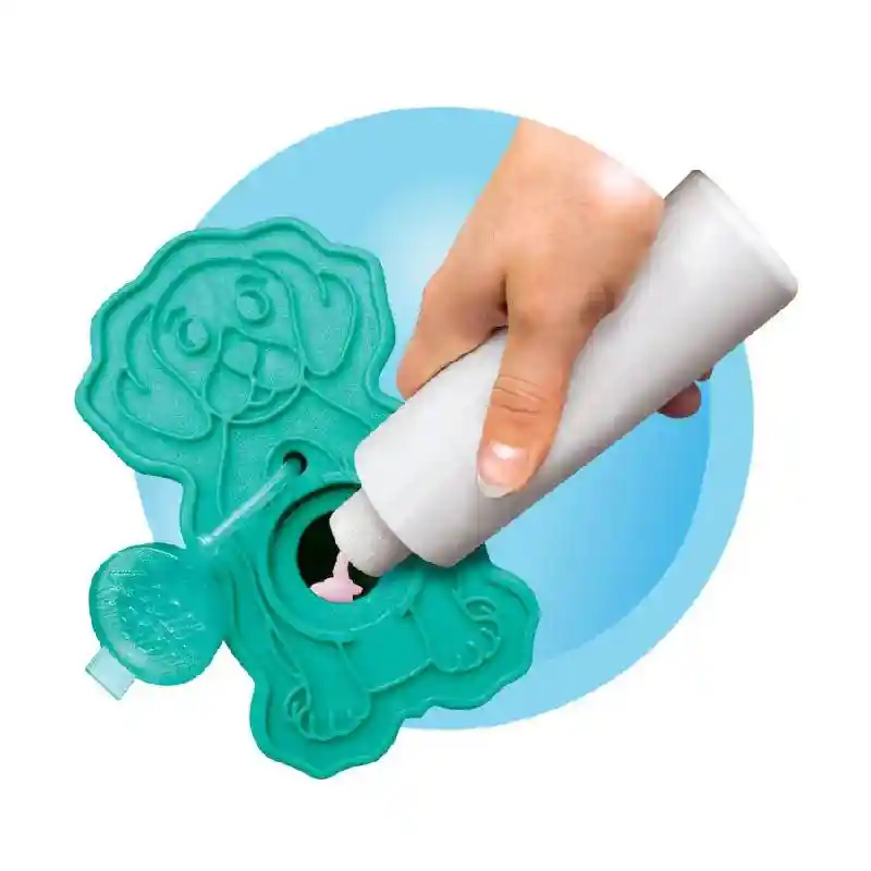 Kong ZoomGroom Bubbles Dog Brush Blue Large