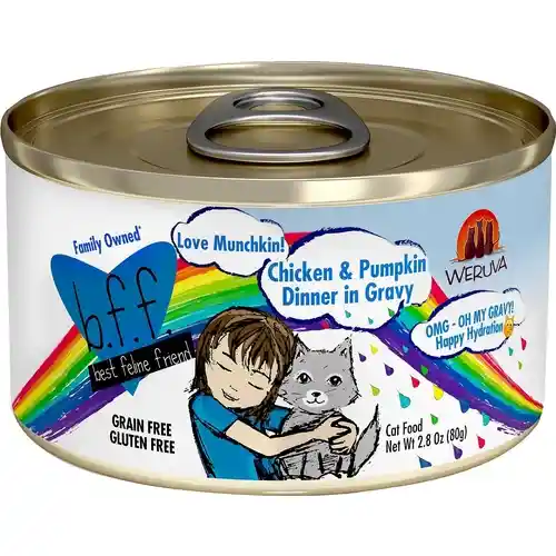 BFF OMG Can Chicken & Pumpkin Love Munchkin 2.8-oz