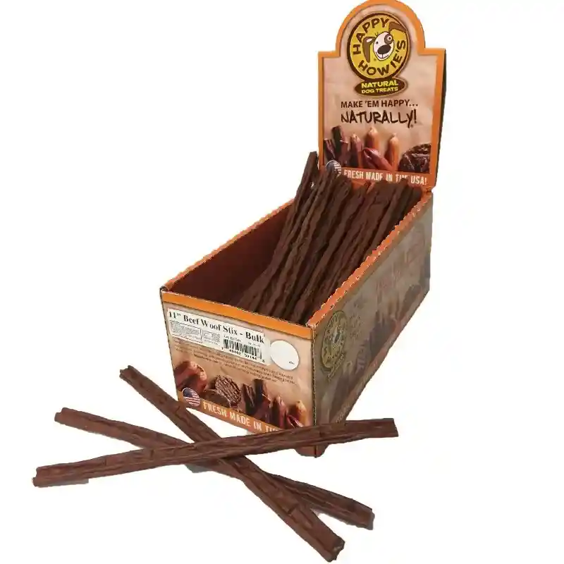 Happy Howie's Woof Stix Beef 12"