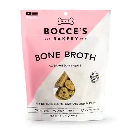 Bocce's Bakery Dog Bisc Bone Broth 5-oz