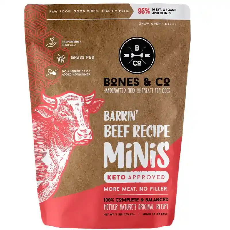 Bones & Co Beef Minis 3#