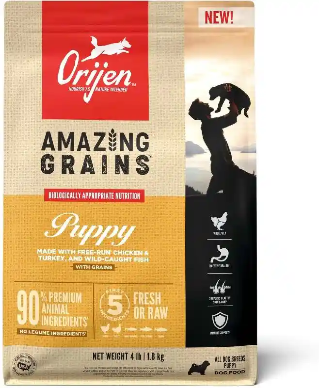 Orijen Puppy Amazing Grains 4#