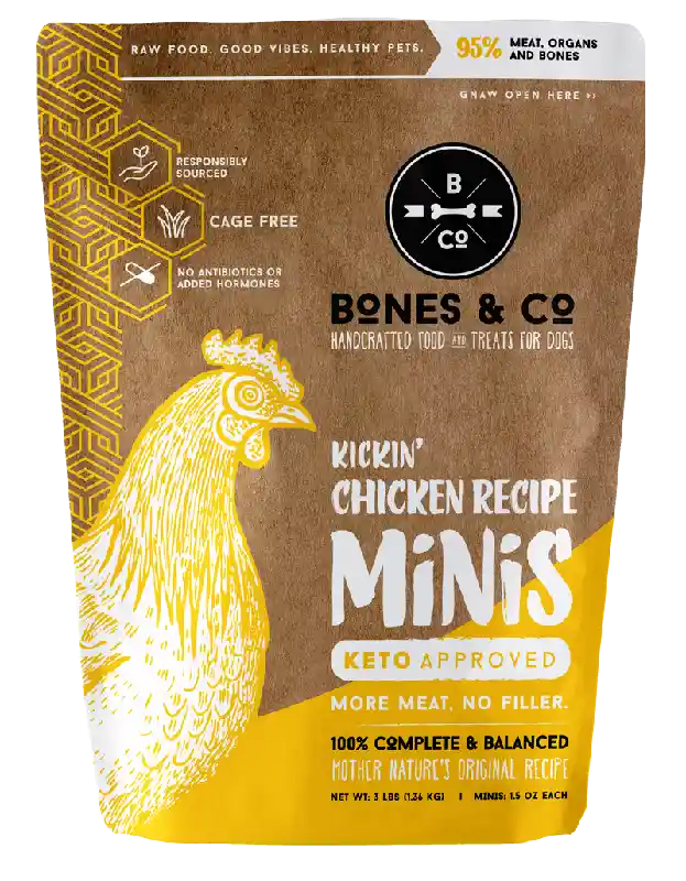 Bones & Co Raw Food Chicken Minis 3#