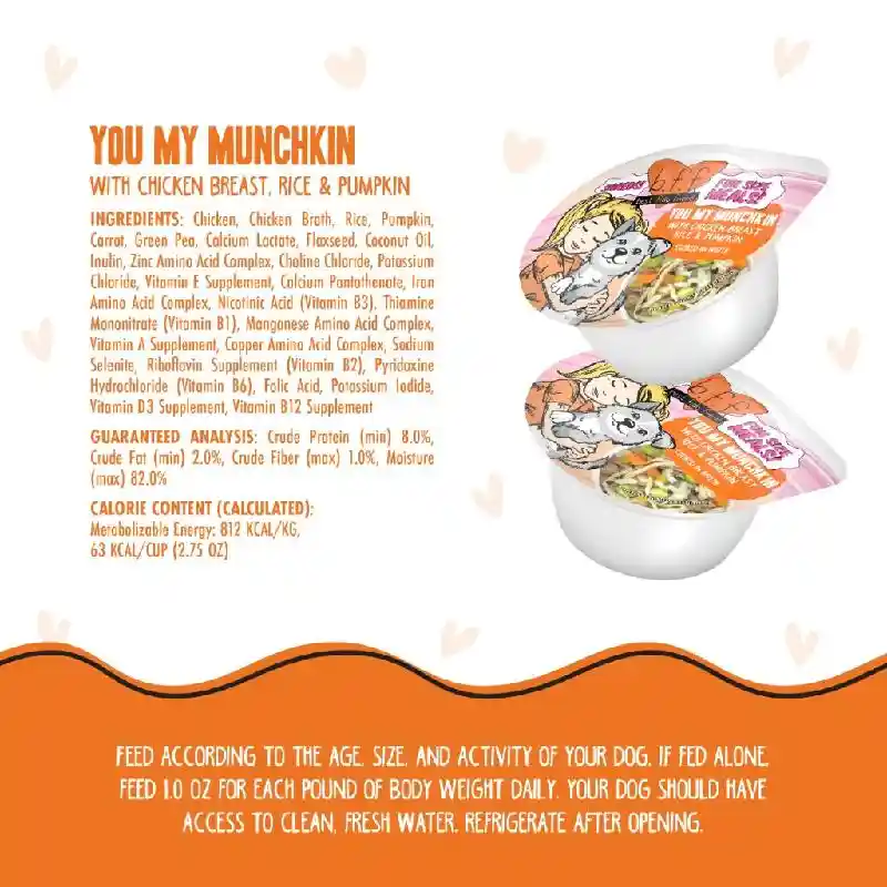 BFF Cup Chicken Rice & Pumpkin You Munchkin 2.7-oz