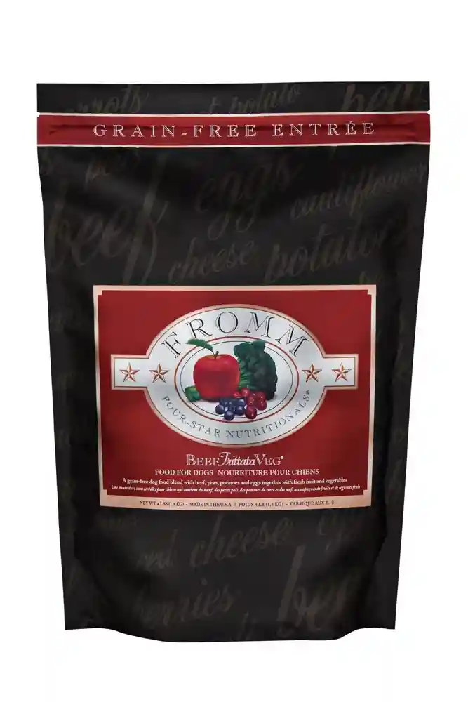 Fromm 4-Star Dog Food Bf Frit GF 12#