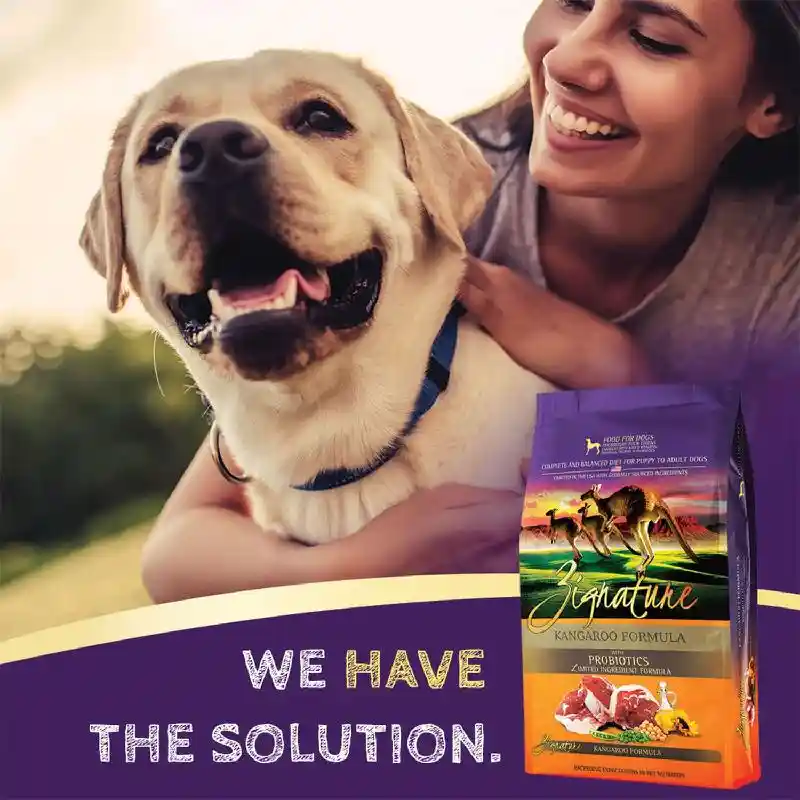 Zignature Dog Food Kangaroo 4#