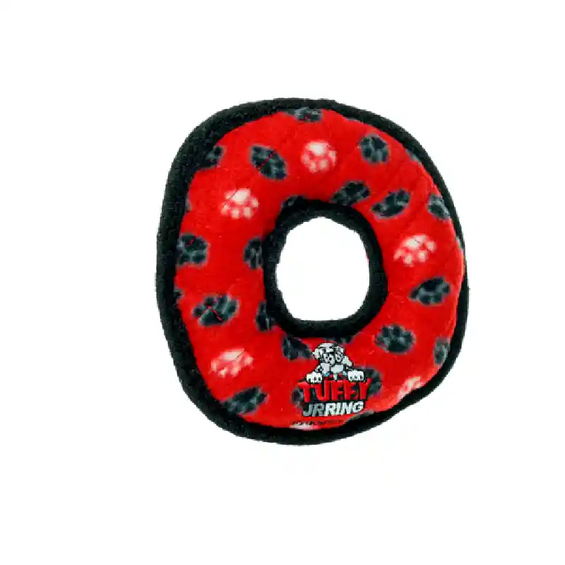 Tuffy Jr. Ring - Red Paws