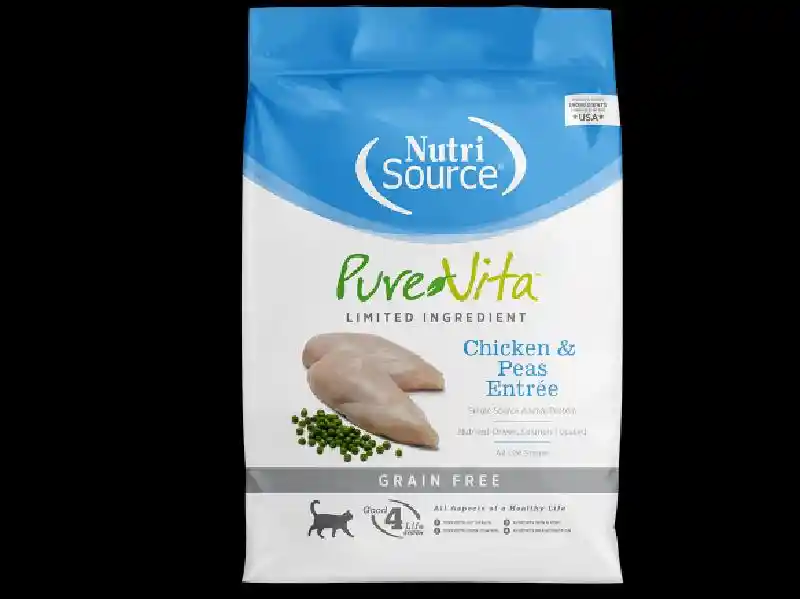 Nutrisource PureVita GF Chicken Cat 12#