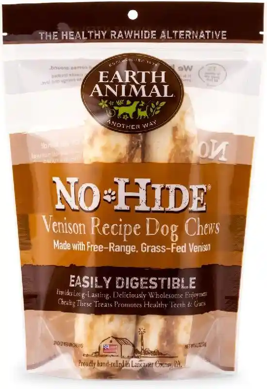 Earth Animal No Hide Venison 7" 2pk