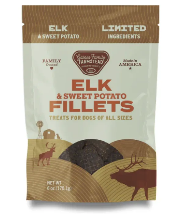 Gaines Family Sweet Potato & Elk Filets 6oz
