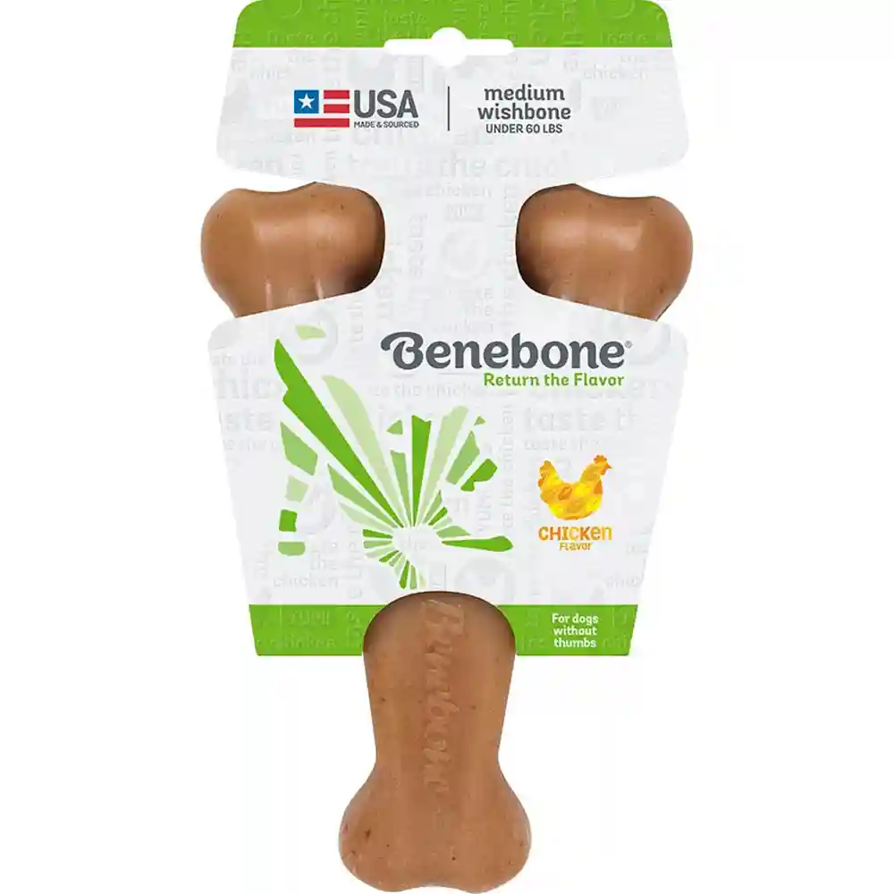 Benebone Wishbone Dental Chew Ckn Medium