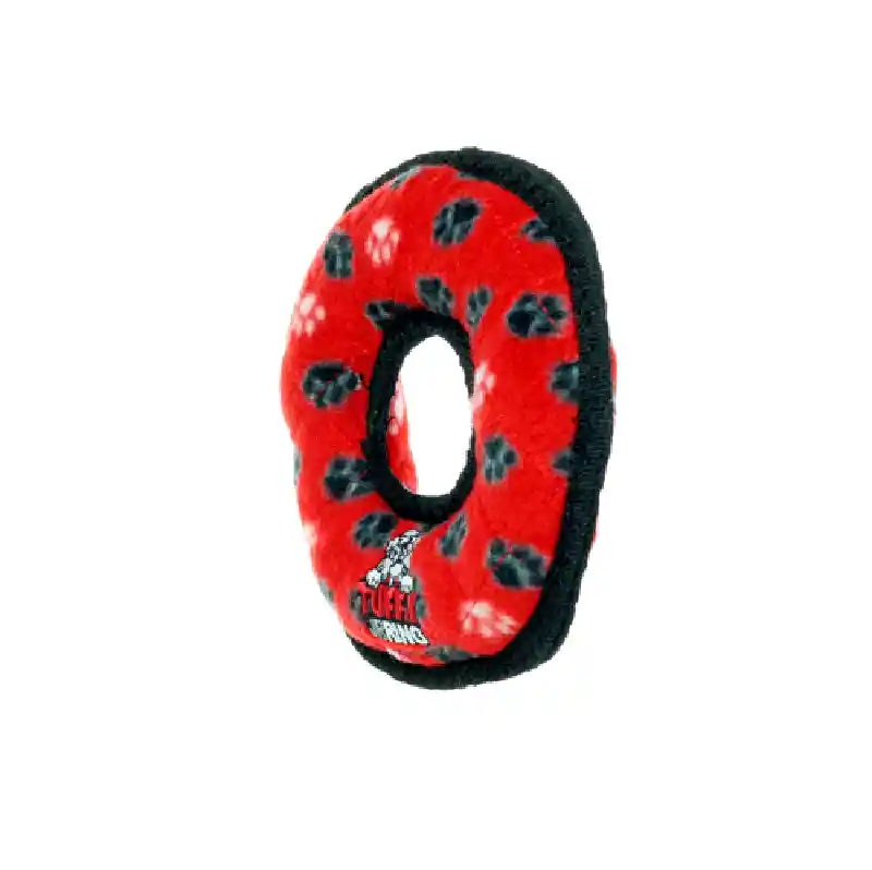 Tuffy Jr. Ring - Red Paws