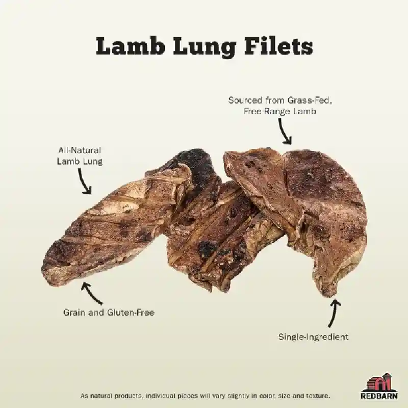 Redbarn Lamb Lung Bulk 1-oz