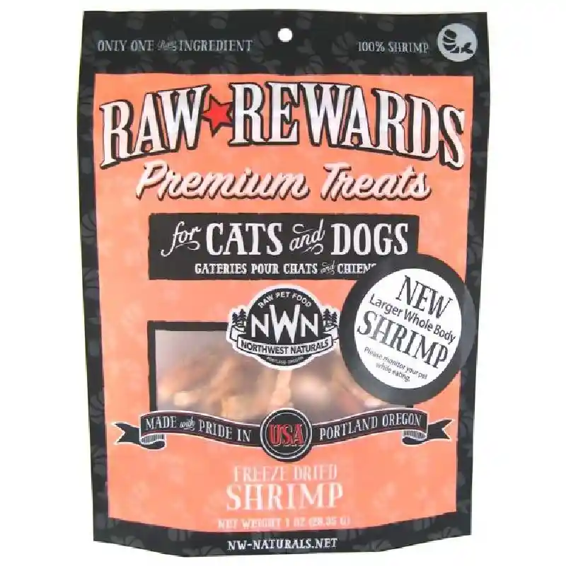 Northwest Nats Raw Rewards Shrimp 1-oz