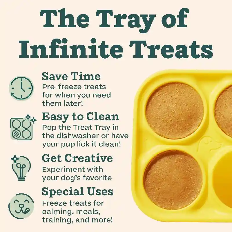 Woof Pupsicle Treat Tray LG