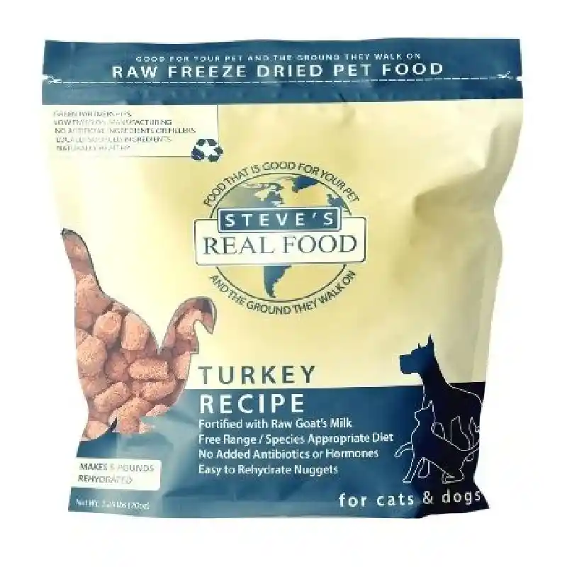Steve's Real Food Turkey Freeze-Dried 1.25#