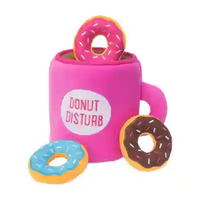 Zippy Paws Burrow Coffee & Donutz Plush