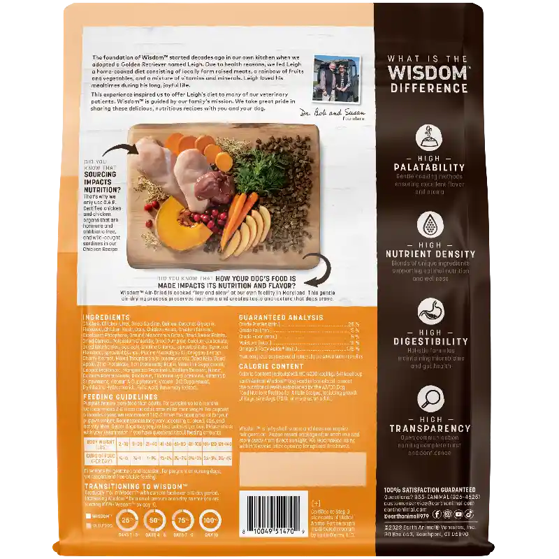 Earth Animal Wisdom Chicken Air Dried 2#