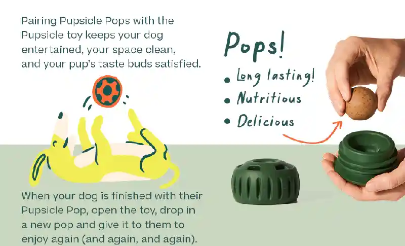 Woof Pops Small Treat Beef Peanut Butter 6.5oz