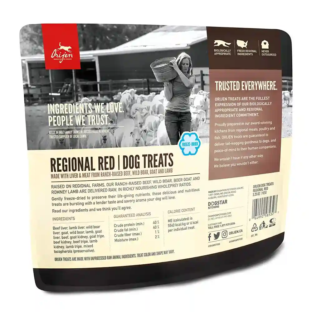 Orijen FD Treats Regional Red 3.5oz