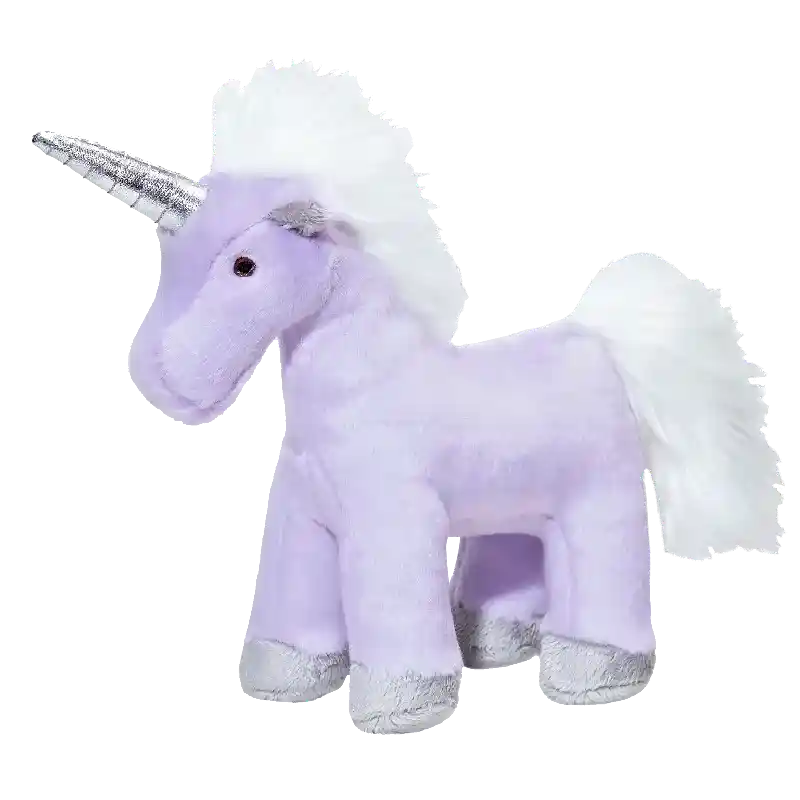 Fluff & Tuff Dog Toys Violet Unicorn Medium