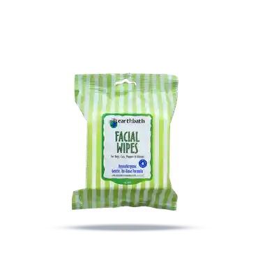 Earthbath Facial Wipes 25 Ct