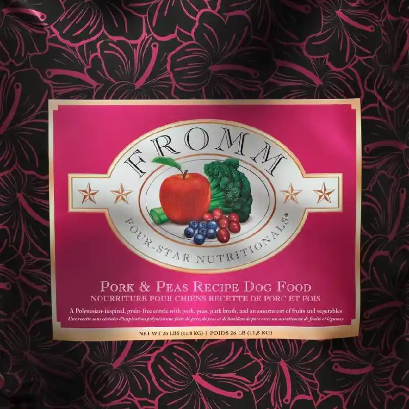 Fromm 4-Star Dog Food Pork & Peas GF 26#