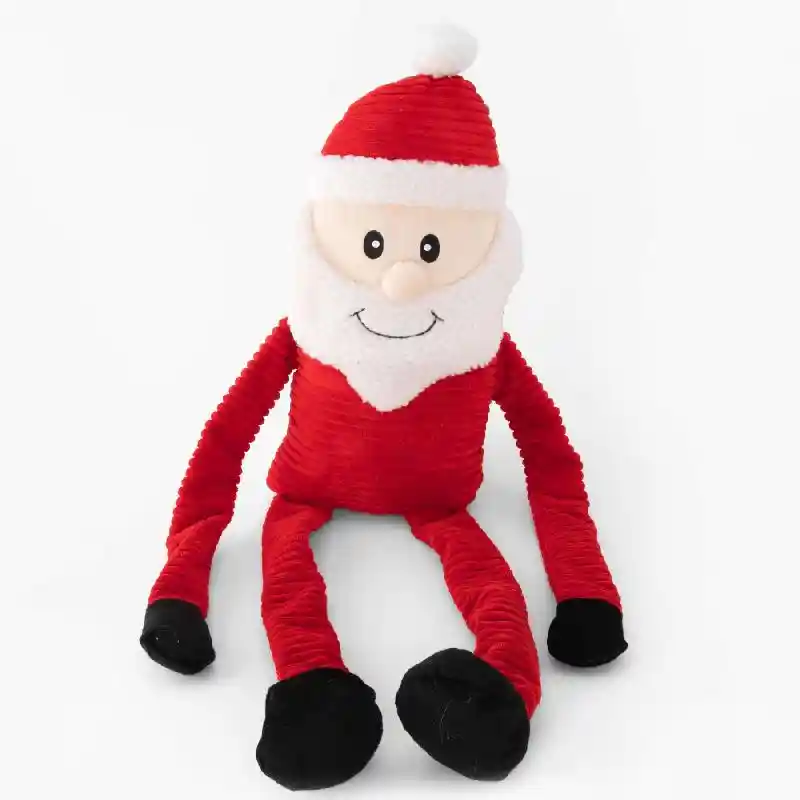 Zippy Paws Holiday Crinkle Santa Jumbo