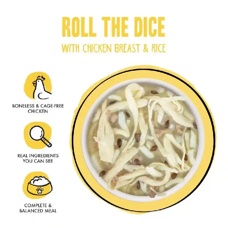 BFF Cup Chicken & Rice Roll The Dice 2.7-oz